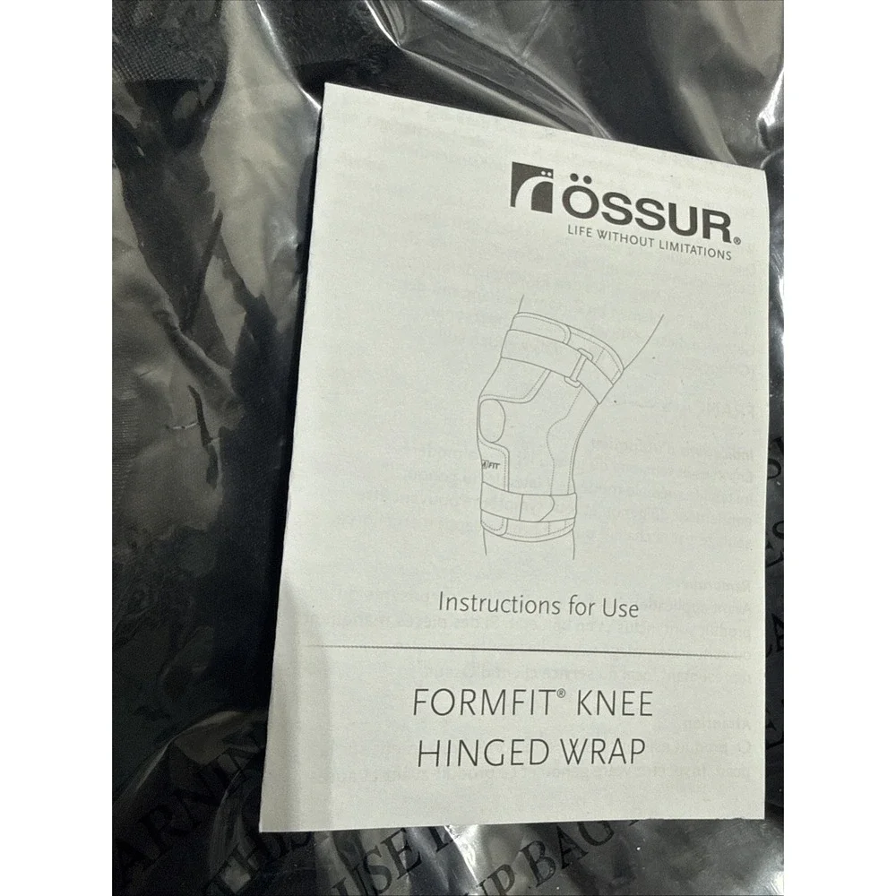Ossur Form‎ Fit Knee Hinged Brace WRAP Short Size 2X 503259 New *READ